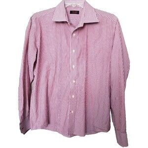 Takumi Japan Men’s Long Sleeve Button-Up Shirt Size Large Multicolor Plaid